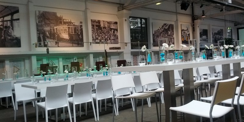 Museum mit Strassenbahn-Oldtimern