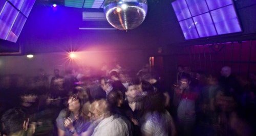 Cellar Club in the spaceship look, downtown Cellar Club in the spaceship look, downtown